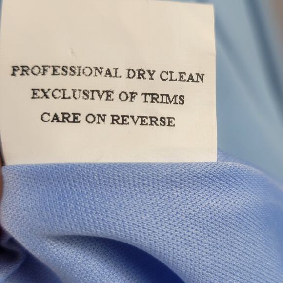 Lotus Threads Dress Fit and Flare Twist Detail Blue Size 20W - Picture 8 of 8